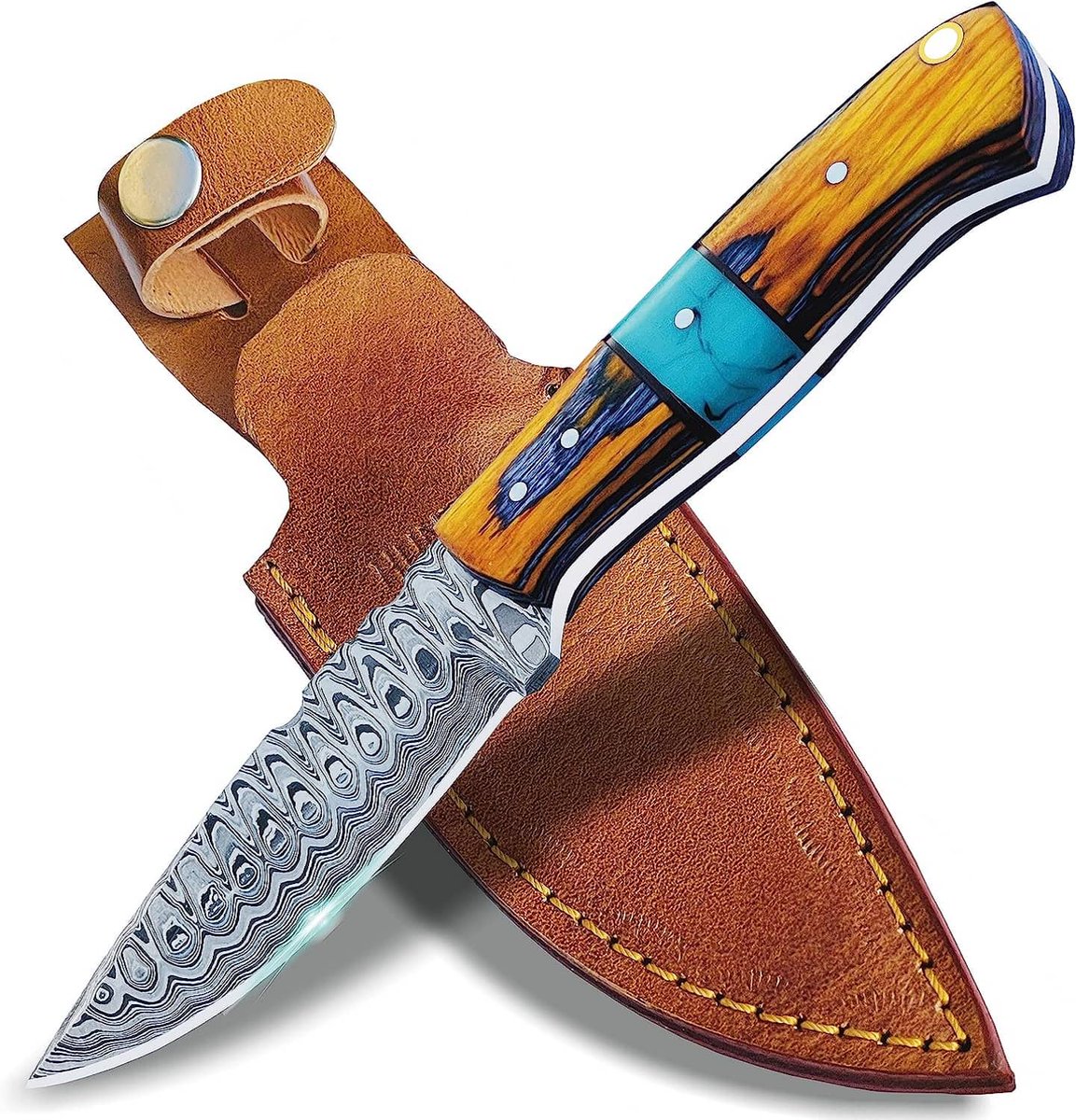 bdknivesonline's tweet photo. Razor Sharp Damascus Steel Blade: Premium Damascus Steel was used in the construction of the Handmade 8" Fixed Blade Skinning Knife W/ Wood Handle. The hand-crafted forging and 3mm thick blade of thissurvival knife provide outstanding edge retention,

https://t.co/r1cGL9W7bF https://t.co/TibsjW3Oic