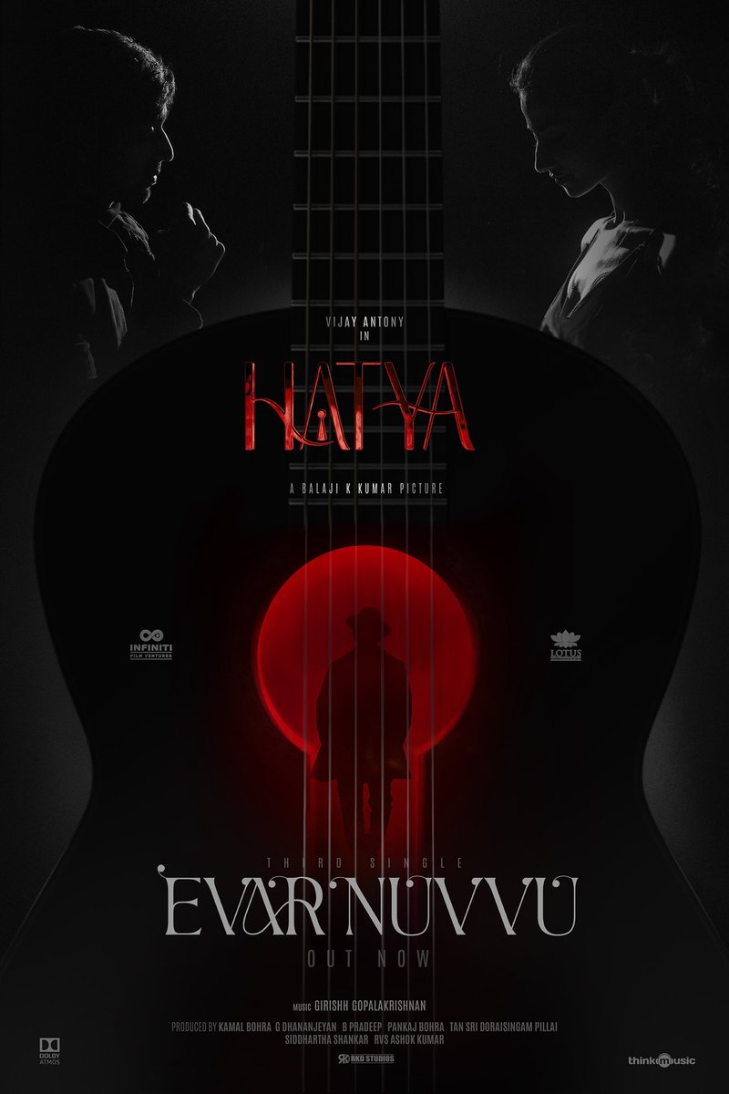 Lotus Pictures (@lotuspictures1) on Twitter photo #EvarNuvvu , third single from <a href="/vijayantony/">vijayantony</a> 's #HATYA is here:
youtu.be/Qi-XHtTl2b8
<a href="/DirBalajiKumar/">Director Balaji Kumar</a> <a href="/ritika_offl/">Ritika Singh</a> <a href="/Meenakshiioffl/">Meenaakshi Chaudhary</a>
<a href="/FvInfiniti/">Infiniti Film Ventures</a> <a href="/lotuspictures1/">Lotus Pictures</a> <a href="/bKamalBohra/">Kamal Bohra</a> <a href="/Dhananjayang/">G Dhananjeyan</a> <a href="/pradeepfab/">Pradeep</a> <a href="/siddshankar_/">Siddhartha Shankar</a> <a href="/Panbohra/">Pankaj bohra</a> <a href="/GskMedia_PR/">GSK Media</a> <a href="/thinkmusicindia/">Think Music</a> <a href="/Bhashyasree/">Bhashyasree Writer</a> #EvarNuvvu , third single from <a href="/vijayantony/">vijayantony</a> 's #HATYA is here:
youtu.be/Qi-XHtTl2b8
<a href="/DirBalajiKumar/">Director Balaji Kumar</a> <a href="/ritika_offl/">Ritika Singh</a> <a href="/Meenakshiioffl/">Meenaakshi Chaudhary</a>
<a href="/FvInfiniti/">Infiniti Film Ventures</a> <a href="/lotuspictures1/">Lotus Pictures</a> <a href="/bKamalBohra/">Kamal Bohra</a> <a href="/Dhananjayang/">G Dhananjeyan</a> <a href="/pradeepfab/">Pradeep</a> <a href="/siddshankar_/">Siddhartha Shankar</a> <a href="/Panbohra/">Pankaj bohra</a> <a href="/GskMedia_PR/">GSK Media</a> <a href="/thinkmusicindia/">Think Music</a> <a href="/Bhashyasree/">Bhashyasree Writer</a>