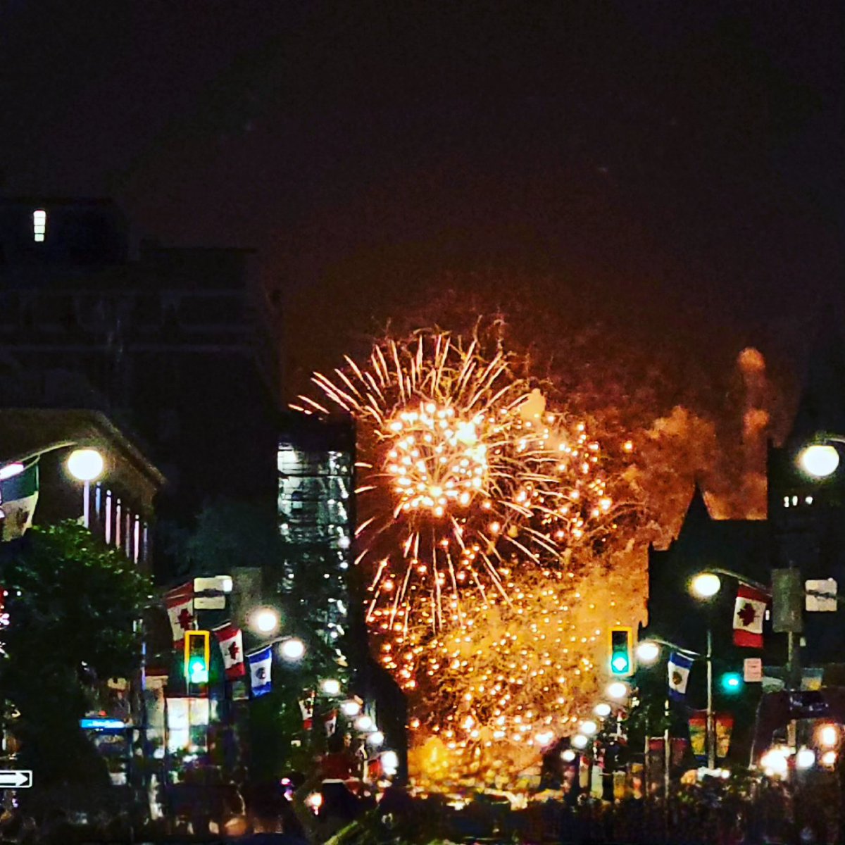 BMadigin's tweet photo. Canada Day fireworks! 🇨🇦
#greatime https://t.co/EGELpgyLbD