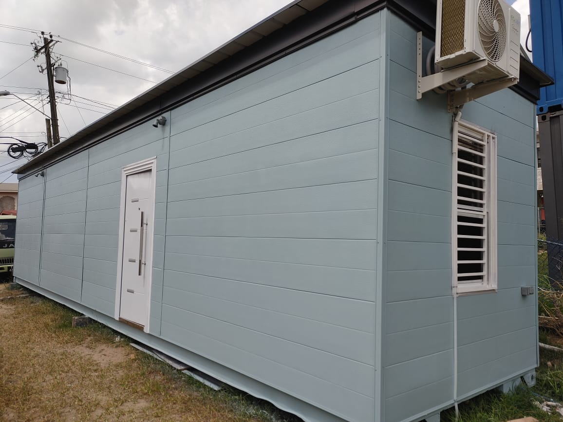 2ndofficeltd's tweet image. A recent container home for a couple in Tobago. Remember to email at info@2ndoffice.biz or visit our website at 2ndoffice.biz or call us if you like that- #modularcontainer #openoffice #trinidad #tobago #containeroffice #containerhome