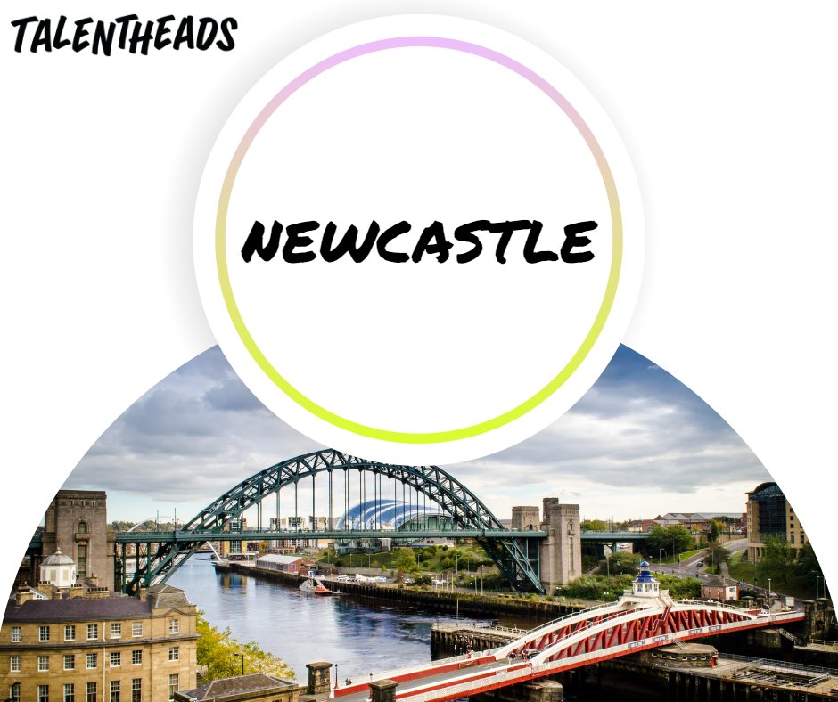 Talentheads1's tweet photo. Leaders in recruitment completed research on Newcastle's Quality of Life for business. Here at Talentheads, we understand the factors that affect the employment market, from living costs to average salary and an equal work-life balance. 

#recruitment #partnerships #letsdothis https://t.co/jE44wq9Y2z