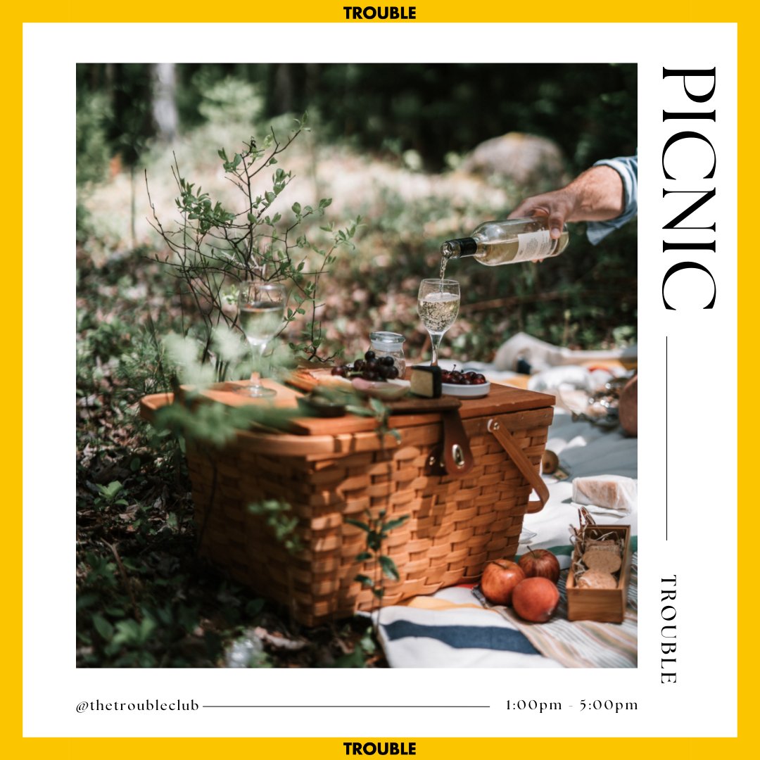 INTRODUCING: The first Trouble Picnic!

On Saturday 22nd July, The Trouble Club will take over Hampstead Heath for a glorious BYOB afternoon of mingling, drinking and sisterhood celebrations in sponsor of Women's Aid!

Tickets are available here: ow.ly/65p650P2rFw