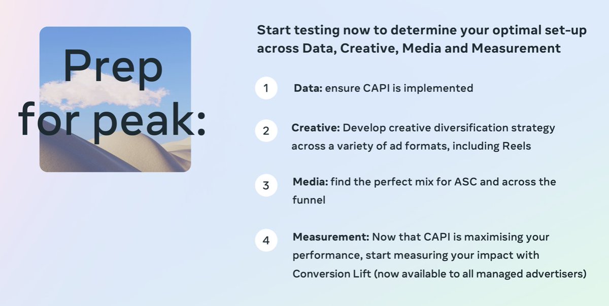 Great day at the Meta Performance Marketing Summit last week. Plenty of excellent insights on the impact of AI and recommendations to maximise your Q4 activities. Watch this space for more info in our upcoming newsletter.