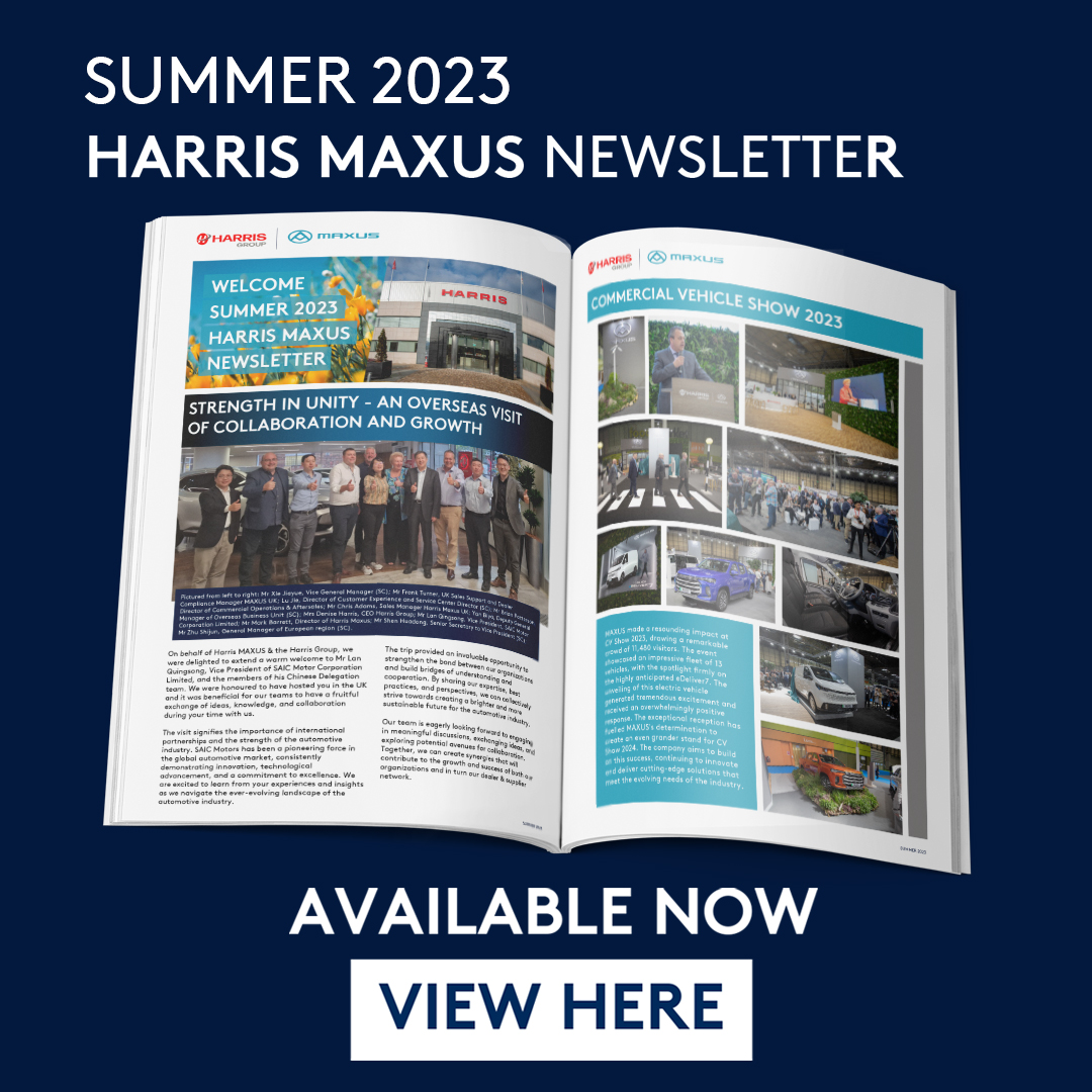 Brace yourselves for some seriously exciting news! Our Summer Newsletter 2023 is here, and it's bursting with awesomeness! saicmaxus.co.uk/harris-maxus-n… #SwitchtoElectric #SustainableMobility #EVs #GreenFuture