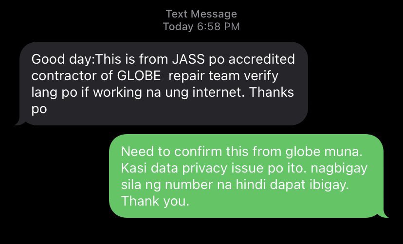kngmly's tweet photo. @talk2GLOBE https://t.co/yI9YjqPhgA