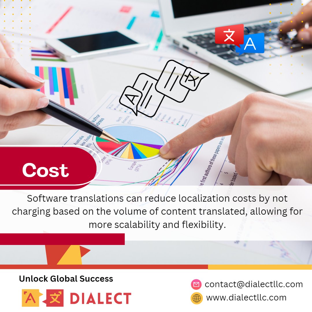 dialectllc's tweet photo. Software translations involve modifying the functionality, layout, design, and format of the software to align with the target language and culture.

Know about the advantages of software translations ⤵️

#translation #localization #localizationservices #softwaretranslation https://t.co/GiJqylkjDC