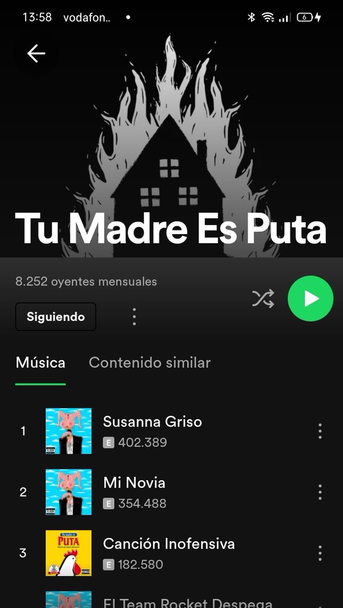 Wahwoooo's tweet photo. Gracias pedro sanche por el bono cultural, ahora pude pagarme Spotify Premium y puedo escuchar arte y cultura de verdad <3 https://t.co/tvHKRPkjEJ