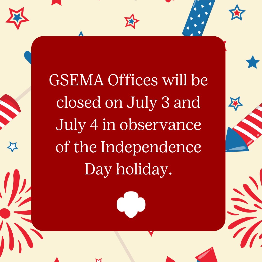 Happy Independence Day! Please note, our offices will be closed on July 3 and July 4 in observance of the holiday. ❤️🎆💙