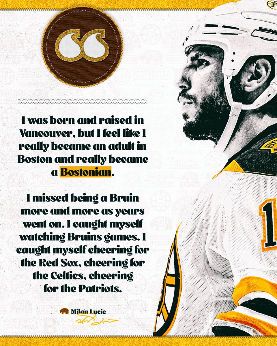 NHLBruins's tweet photo. Home is where the heart is. https://t.co/z1PikDG7Lf