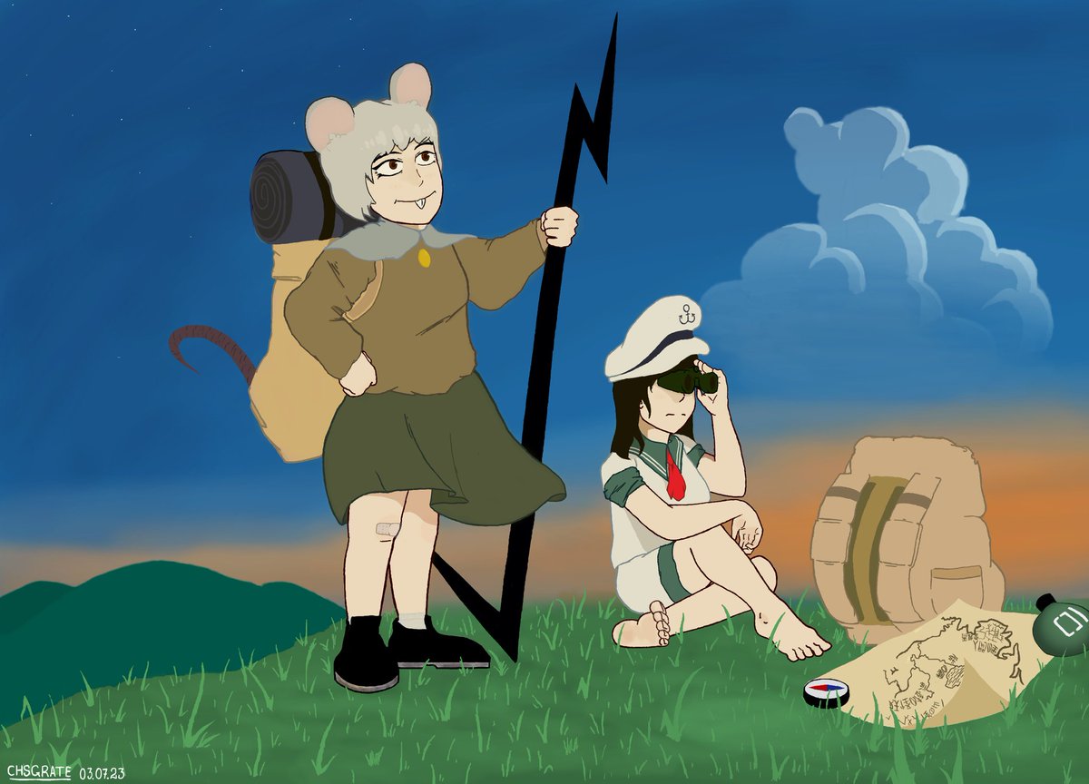 CHSgrate_757's tweet photo. #touhou #touhoufanart #touhouproject
#東方Project #東方
#nazrin #murasa #ナズーリン #村紗水蜜 https://t.co/jrgdH5rPGv