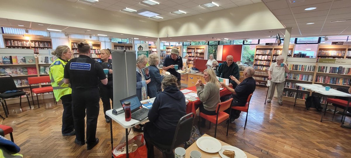 Members of the Rhos &amp; surrounding areas made last Friday's Op Cinnamon event a resounding success. 

Several partner agencies were on hand at the PCSO-organised event, offering advice and support to local residents.

Keep an eye on our socials for future Op Cinnamon dates!