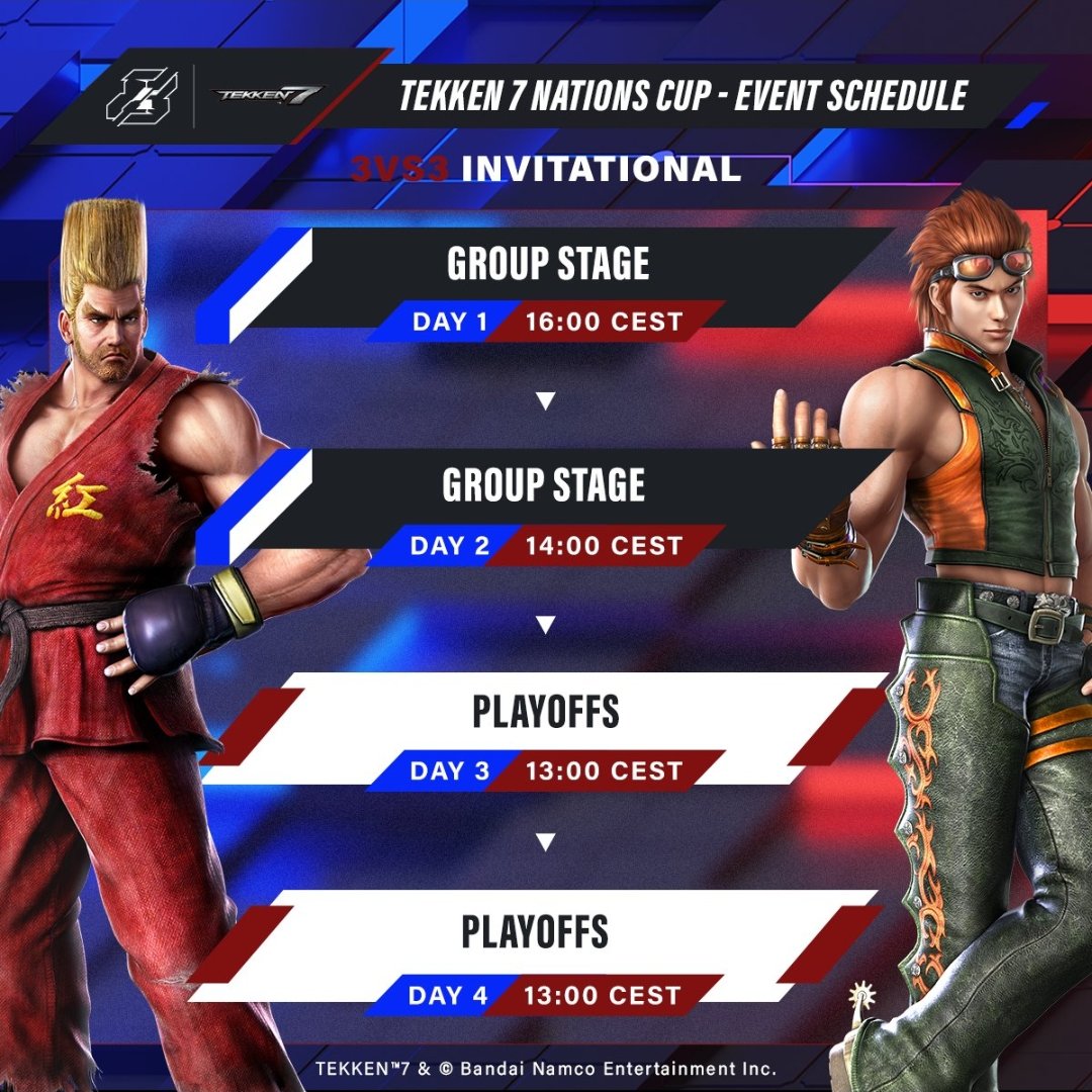 Este finde hay un torneo por equipos de tekken con un prize pool de 1.000.000$ ! Estoy encantando de anunciar que la retransmisión oficial en castellano la haré junto con @AXEL_9883 y <a href="/baxiitou/">KTŌ | Baxi!</a> de principio a fin del evento! Hagamos que el Tekken siga expandiéndose ❤

Link abajo