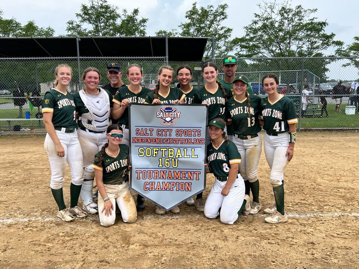 Sports Zone Softball tweet media