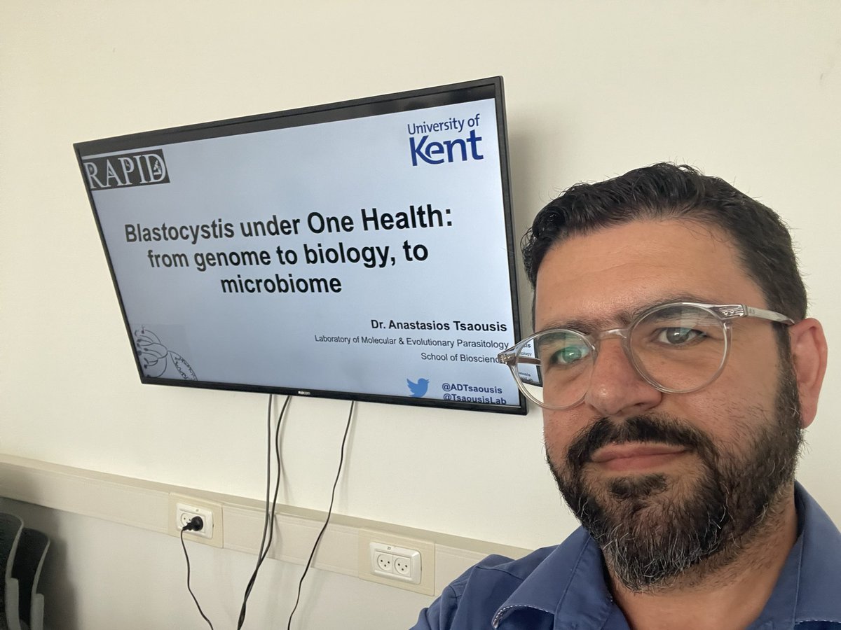 Great morning at the Hebrew University of Jerusalem full of presentations on child malnutrition and ready to use therapeutic foods! Had a chance to talk about #Blastocystis, #OneHealth and our <a href="/BlastocystisC/">BlastocystisCOST</a> project! <a href="/biokent/">School of Biosciences, University of Kent</a> <a href="/RAPID_UoKent/">RAPID</a> #sciencewithoutboarders