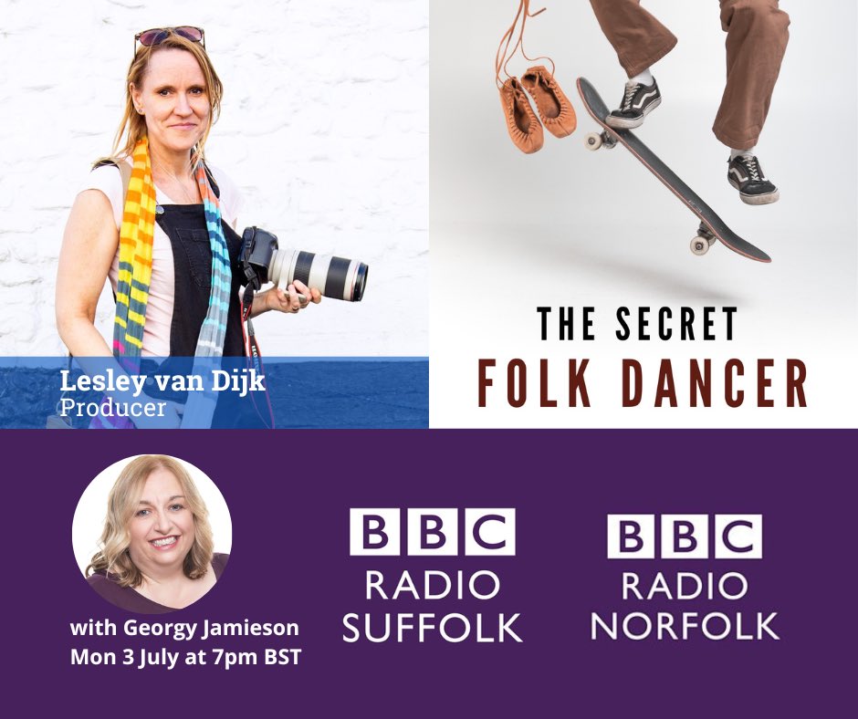 Talking #art, culture &amp; our #film project #TheSecretFolkDancer with @georgyjamieson on <a href="/BBCNorfolk/">BBC Norfolk</a> &amp; <a href="/BBCSuffolk/">BBC Suffolk</a> at 7pm today! 

🎥It’s a multicultural #dance film about a young person who gets tangled in a secret double life. Love you to TUNE in! #femalefilmmaker #indiefilm