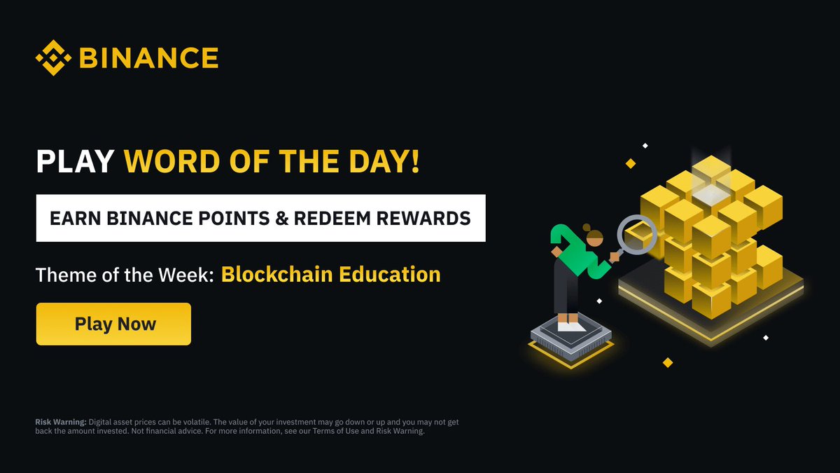 Binance Earn Week Is Here! Get Ready for Seven Days of Learning and Earning s.binance.com/Ezn6z8Hk
