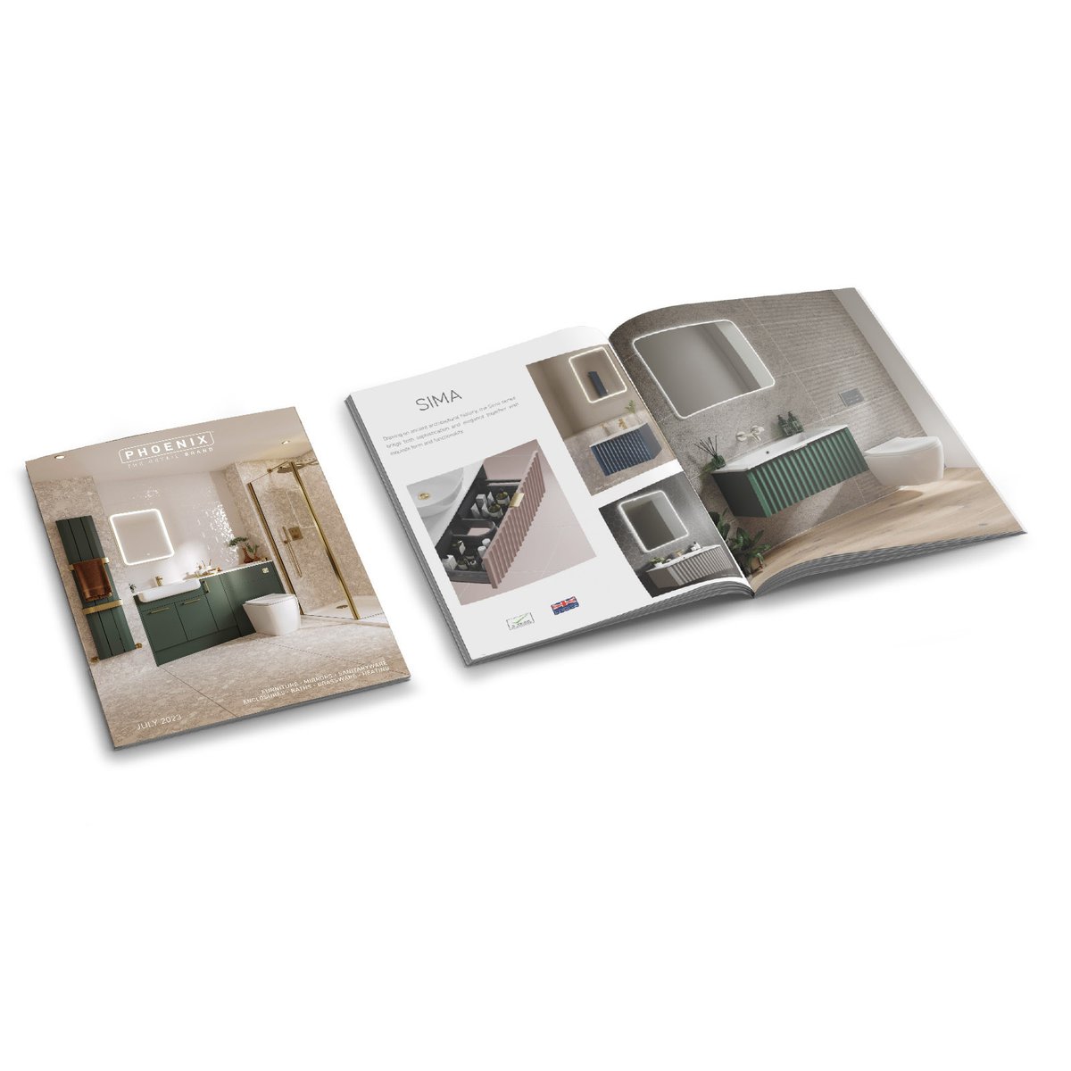 Phoenix July Brochure now available featuring new fitted furniture, new brassware, new bath, new basin, new enclosure, new radiators and more. phoenix-uk.co.uk/brochures