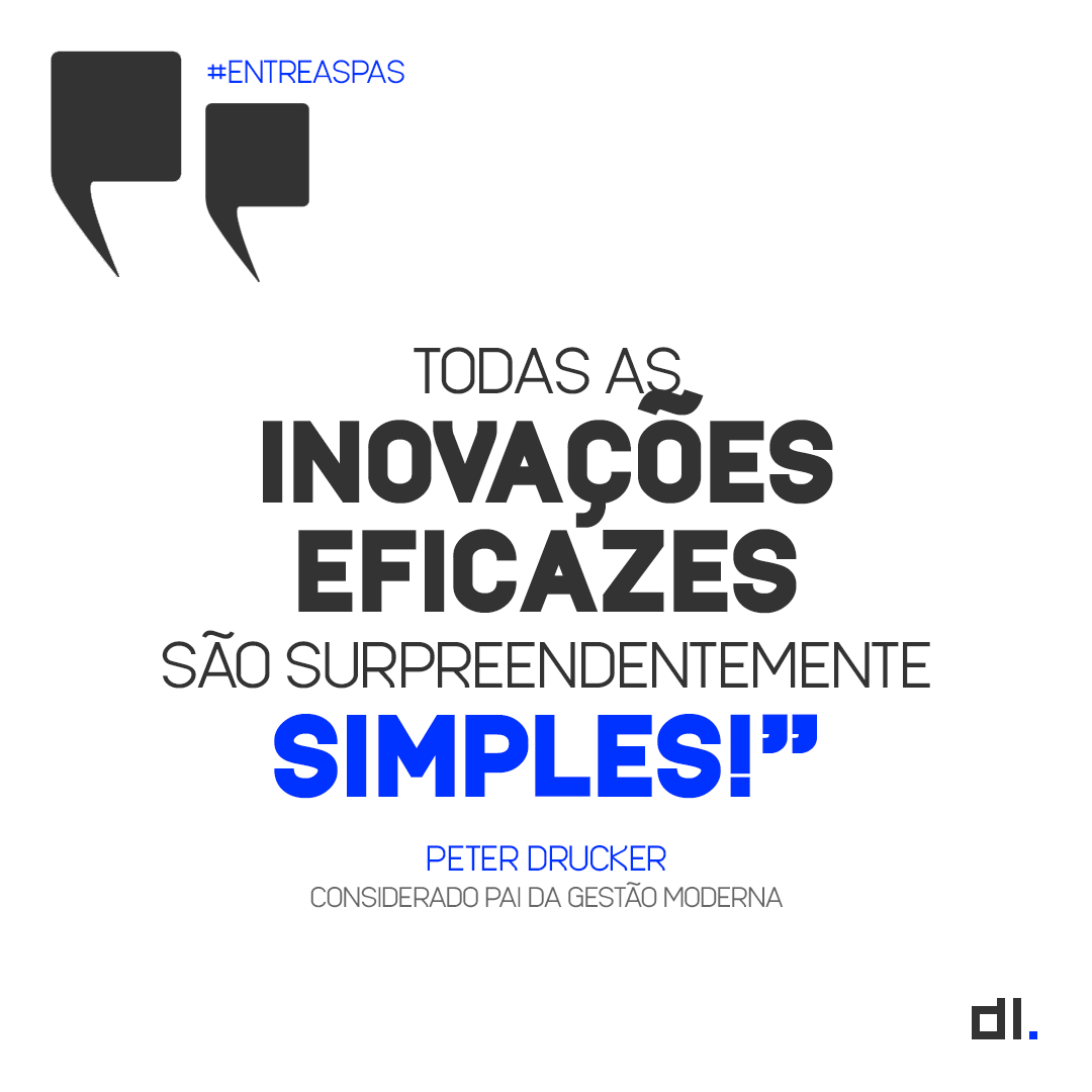 dl_one's tweet photo. “Todas as inovações eficazes são surpreendentemente simples!” Peter Drucker

Maior elogio que uma inovação pode receber é haver quem diga: "Isto é óbvio! Por que não pensei nisso antes?"

Ótima semana!

#criatividade #inteligencia #tecnologia #inovacao #entreaspas #PeterDrucker https://t.co/uffbuTQBMx