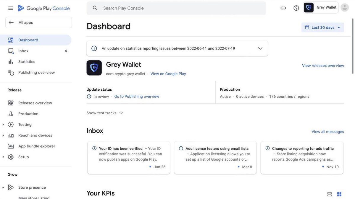 Grey Wallet tweet media