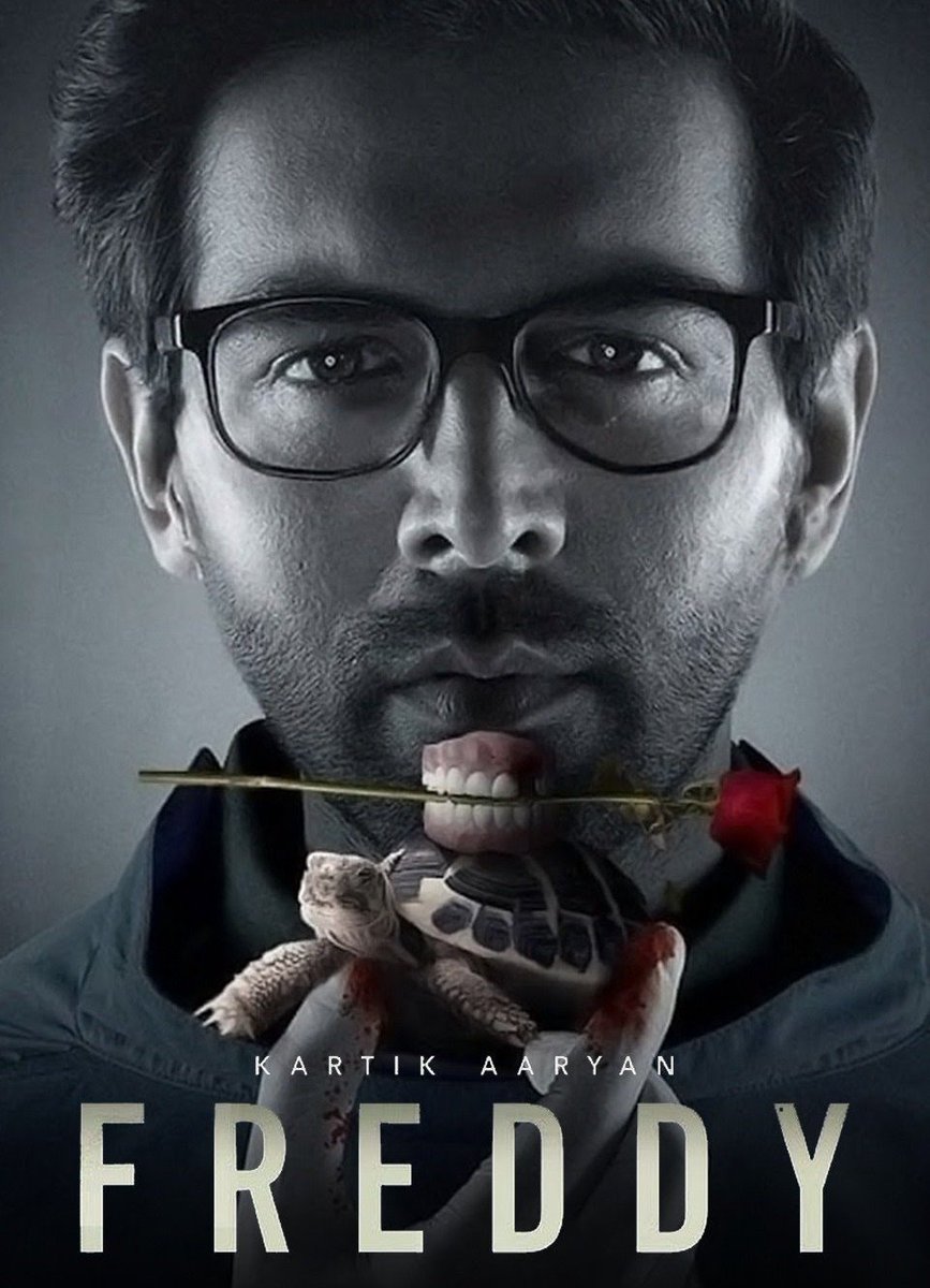 DudeSteven07's tweet photo. Movie : Freddy (2022) Mystery Thriller

A introverted dentist named Dr Freddy Ginwala whose life changed after he fell in love with one of his patients

A Good Movie
Kartik Aaryan Acting was nice
Had some few twists
60% Eng 40% Hindi

Rating : 3.5/5  Worth Watch 👍🏻
Link in my bio https://t.co/0E9rHK4y8g