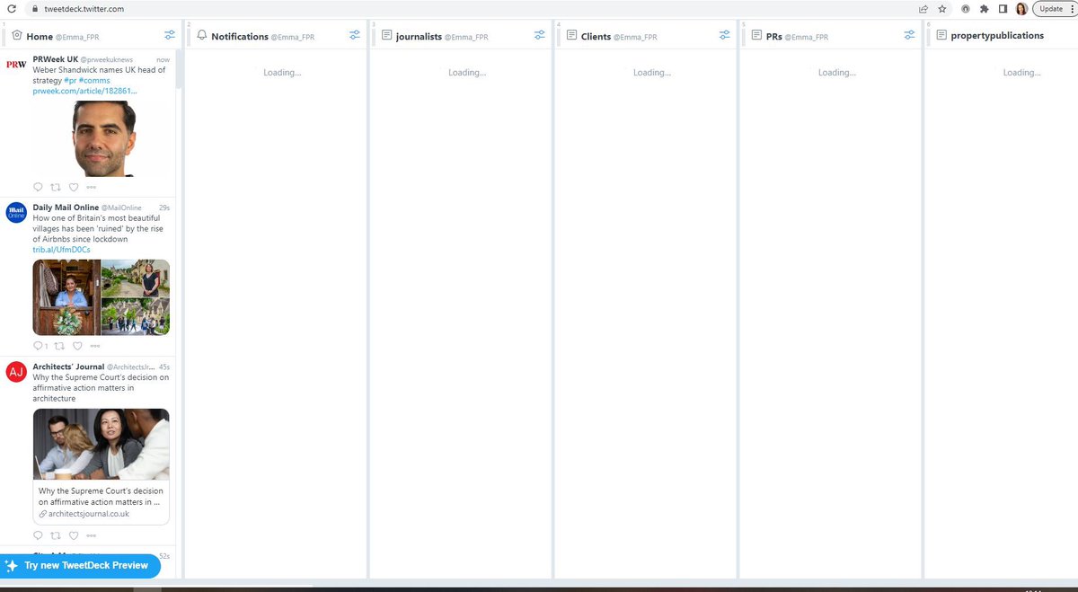 #TweetDeck Arrrgggghh…! 🤯