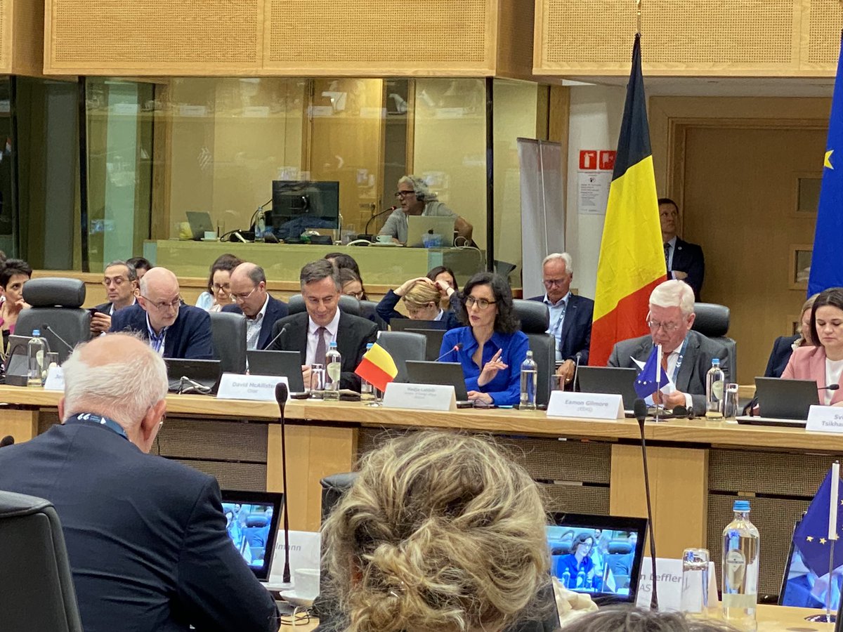 <a href="/hadjalahbib/">Hadja Lahbib</a>  opens <a href="/EEDemocracy/">European Endowment for Democracy</a> 's 10th Anniversary event assuring that #democracy &amp; democracy support will remain high on the EU agenda during the Belgian Presidency of the <a href="/EUCouncil/">EU Council</a> 2024 <a href="/BelgiumMFA/">🇧🇪 Belgium MFA</a> @BelgiumEU 

Dear <a href="/EEDemocracy/">European Endowment for Democracy</a> friends, happy anniversary from <a href="/EUO_IDEA/">International IDEA's EU Office</a>!