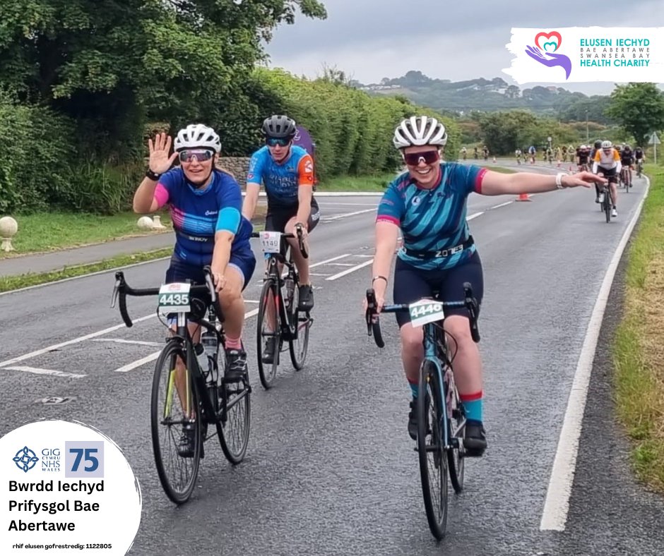 ElusenAbertawe's tweet photo. Rownd o gymeradwyaeth i'n holl staff anhygoel a gymerodd ran yn @longcourseweekend 👏
Diolch unwaith eto am eich cefnogaeth aruthrol, gan godi cyfanswm o £480 i Elusen Iechyd Bae Abertawe!! 💥 https://t.co/Pflc2zLu2t