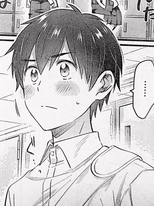 雑誌あるある。アンパンマンみたいに印刷されてしまうほっぺ。かわいい。 
