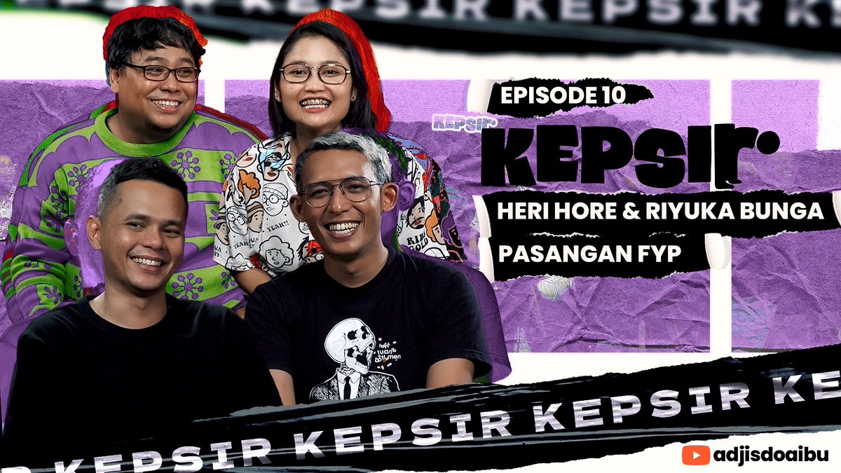 adjisdoaibu's tweet photo. Kepsir @Heri_Horeh &amp; @RohanBunga

Kali ini ditemani @crazydhika 

Link video: https://t.co/G5Phtr4qfe https://t.co/mrYohrdSQj