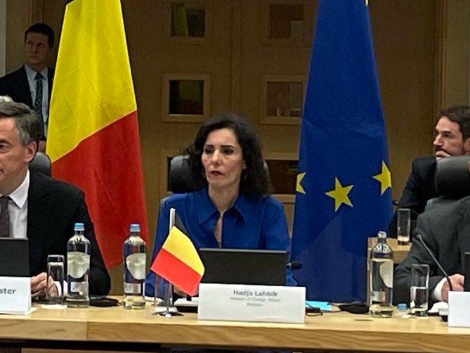 "EED has become an innovative and highly esteemed member of the democracy support community," says <a href="/hadjalahbib/">Hadja Lahbib</a>, Belgian Minister of Foreign Affairs. #EEDat10