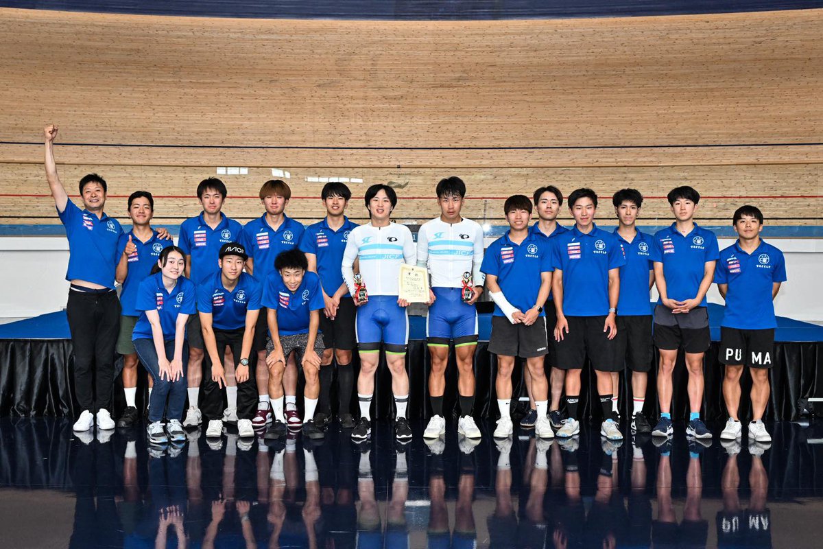 kyosan438's tweet image. 全日本学生選手権トラック自転車競技大会
マディソン　優勝
積極的にレースをすることができ優勝することができました
まだまだ改善点が見つかったレースでもあり、インカレまでに仕上げていきたいです
phot by itaru_mitsui

 #GNLab
 #essential2
 #wakos
 #csデザインワークス
 #yamatokogyo