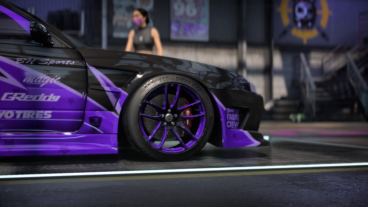 PrincessFoxfire's tweet photo. @mrN3lz @TheReal_LbCake '02 Nissan Silvia Spec-R Aero, Vertex kit, Work Emotion CR Kiwami rims. It looks so good! <3 https://t.co/B1IM9XdLgT