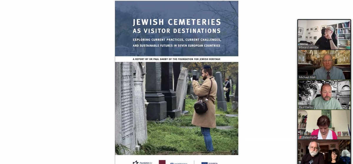 ESJFcemeteries's tweet photo. "We need to understand what compels people about the preservation of Jewish Heritage and cemeteries, so we can learn how to appeal to others" Paul Darby Researcher of @JewishheritageF stated. https://t.co/YAIyMXIgpy