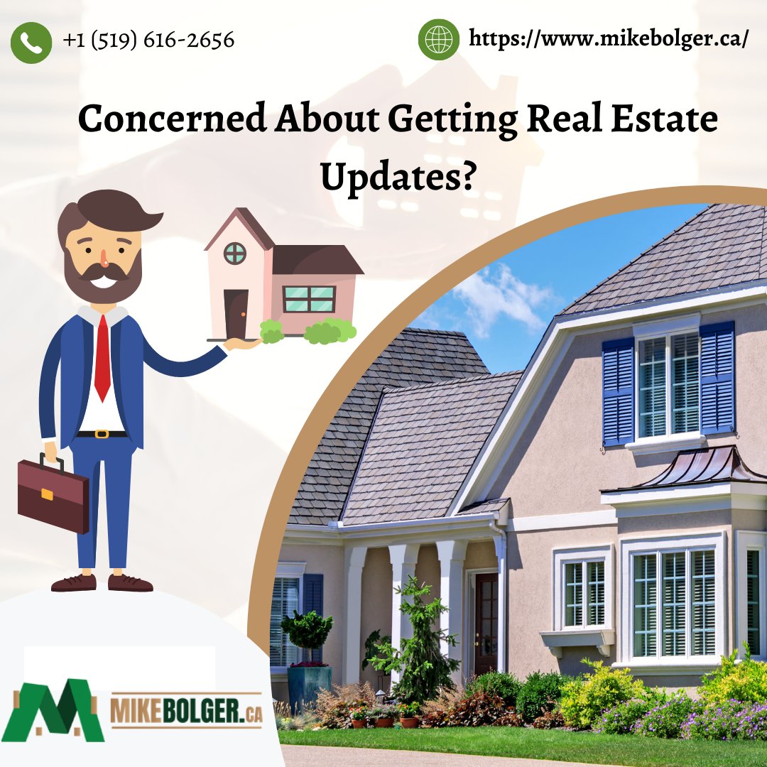 Concerned about getting updates? I am committed to providing my clients with the best possible service. That's why I am available to answer your questions and provide you with updates 24/7. 
📞1 (519) 616-2656
bit.ly/2KxlEK6
#sellyourhouzz #mikebolger #kitchenerrealtor