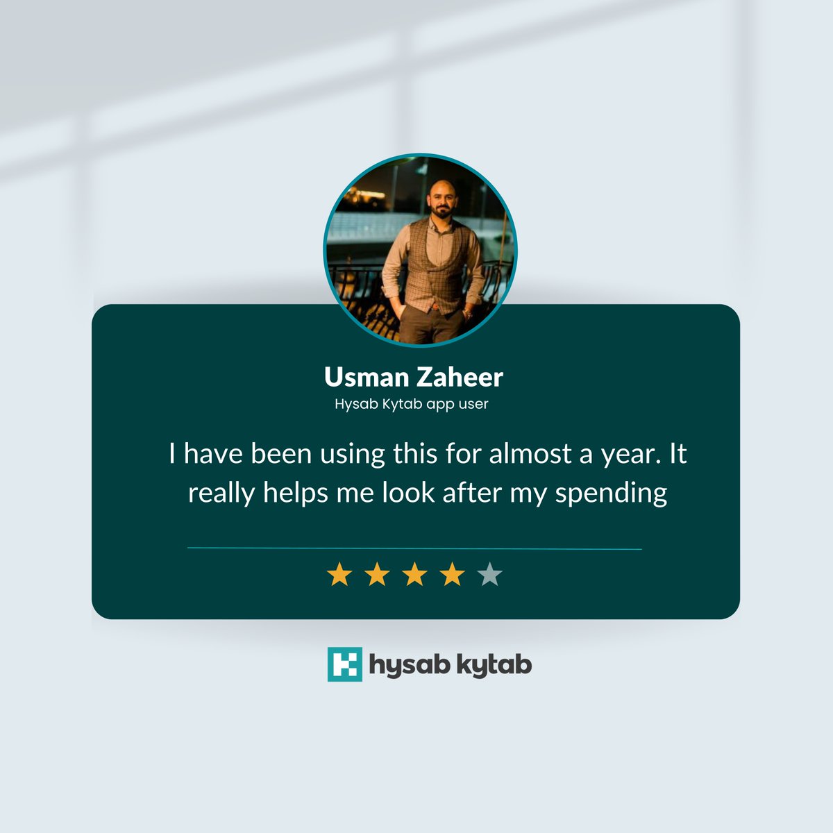 We're always grateful to hear from our users and learn about their experiences with Hysab Kytab apps.😍

#HysabKytab #expensetracker