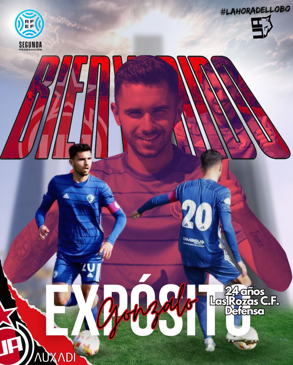 🚨 𝐅𝐈𝐂𝐇𝐀𝐉𝐄𝐒 | ¡Gonzalo Expósito es el tercer fichaje de la temporada!

😍 El defensa se incorpora a nuestro club para cerrar con candado nuestra guarida.

🐺 ¡Bienvenido! ❤️🖤