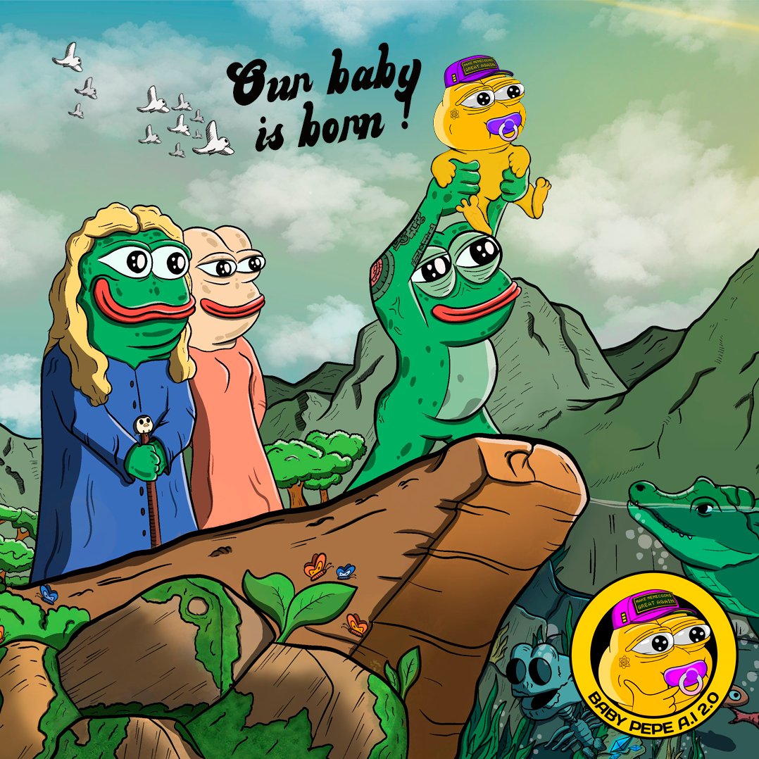 MISSED $PEPE AND $PEPE 2.0?HERE IS YOUR REAL CHANCE! DON'T MISS $BABYPEPEAI2.0 ON BSC! @BabyPepeAI2 #MemeRevolution #BabyPepeAI2 #Binance #BSC #Pepe #Pepe2 #CryptoCommunity #Memecoin #WallStreetBets #Pinksale #Fairlaunch #Crypto #Cryptocurrency #memecoins