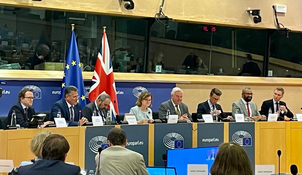 🇪🇺🇬🇧📢 @EU_EESC Delegation at the EU-UK PPA kickoff chaired by @NathalieLoiseau & @OliverHealdUK 👉State of play within the Partnership Council by @MarosSefcovic & @JamesCleverly This Assembly is key to building mutual trust & confidence in addressing common challenges‼️