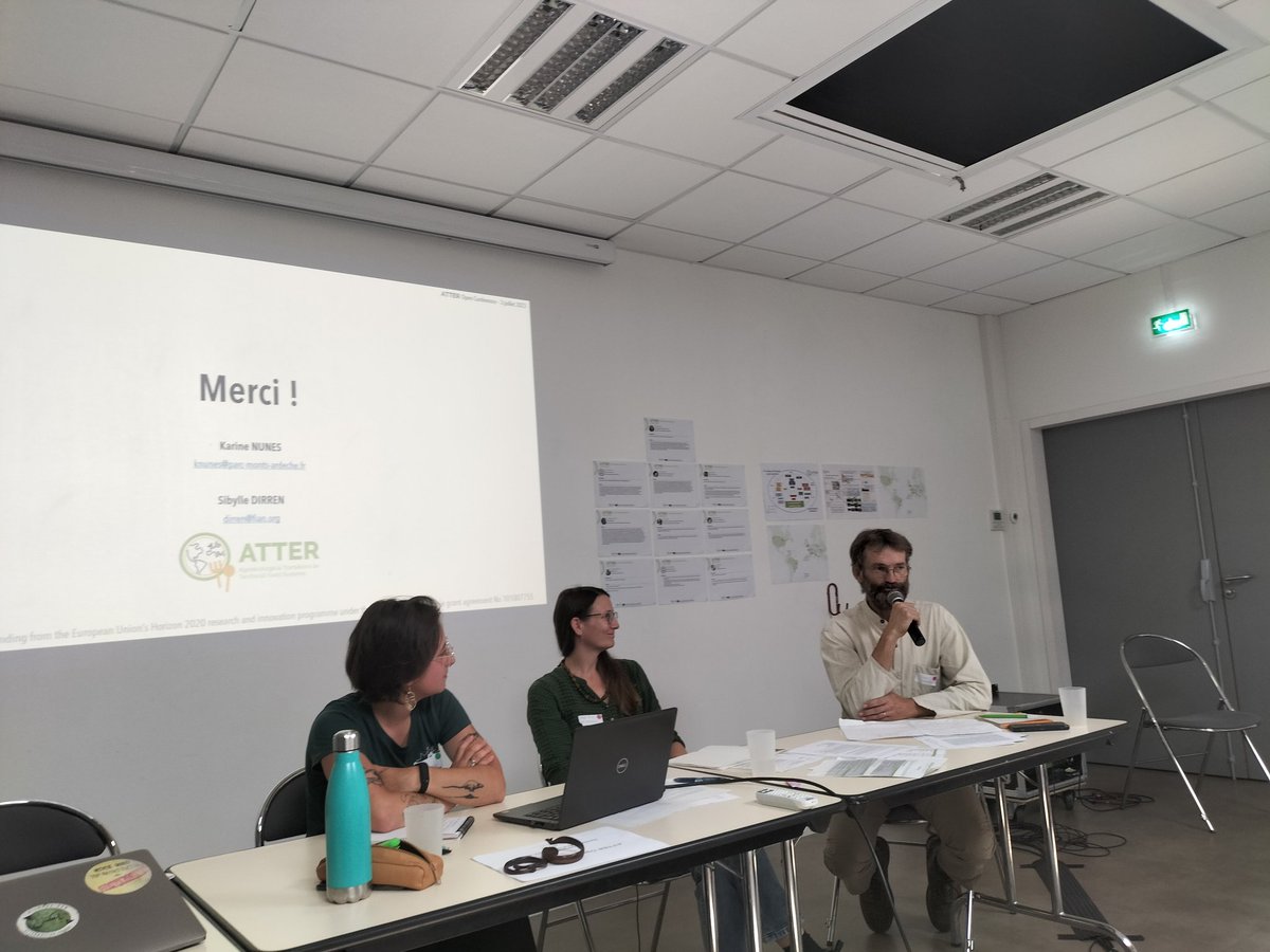 driouechNoure's tweet photo. Afternoon session @ATTER 's Open Conference , 3rd July 2023 at Maison des Associations, Rennes
👇Session 2: #Stakeholders mobilisation to democratise the #territorial food systems
#ATTER #innovations #nutrition #diversity #Advisorysupport
#Brazil #Framce #Italy #UK #USA https://t.co/46qbCoz0R7