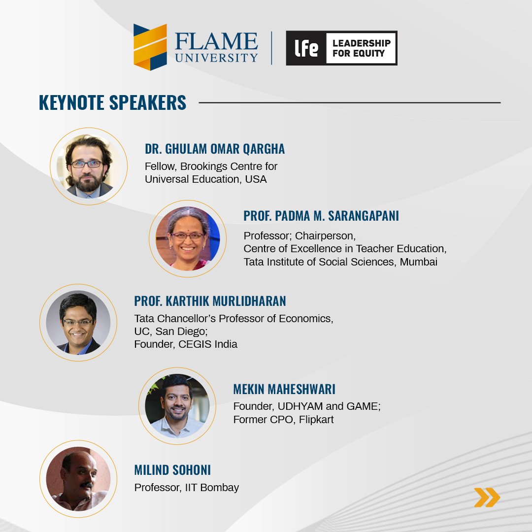 FLAMEUniversity's tweet photo. Curious about the transformative power of education in the 21st century?

Join us for the research symposium on ‘Rethinking Educational Transformations: Systems Change for a Better Future" in association with Leadership for Equity (@lfe_ed).

Date: July 5–6, 2023 https://t.co/MkZgf2GnK8