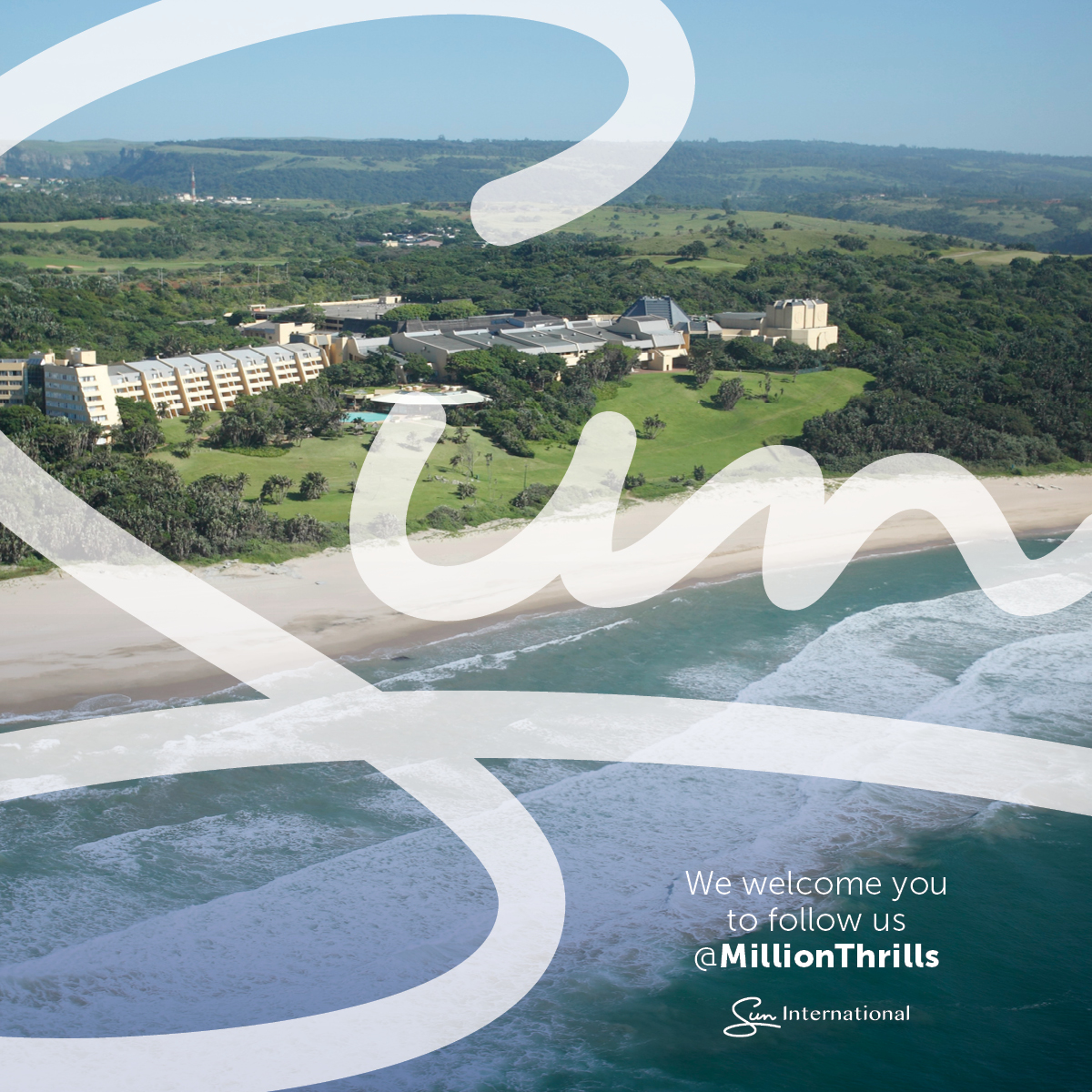 The sun is setting on this account. We welcome you to follow us <a href="/MillionThrills/">Sun International</a>