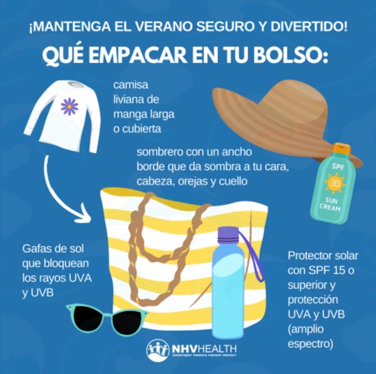Protect your family from #skincancer this summer and make sure to pack these items with you when enjoying #outdooractivities, even on cloudy days! cdc.gov/cancer/dcpc/re… #sunprotection #skinprotection
