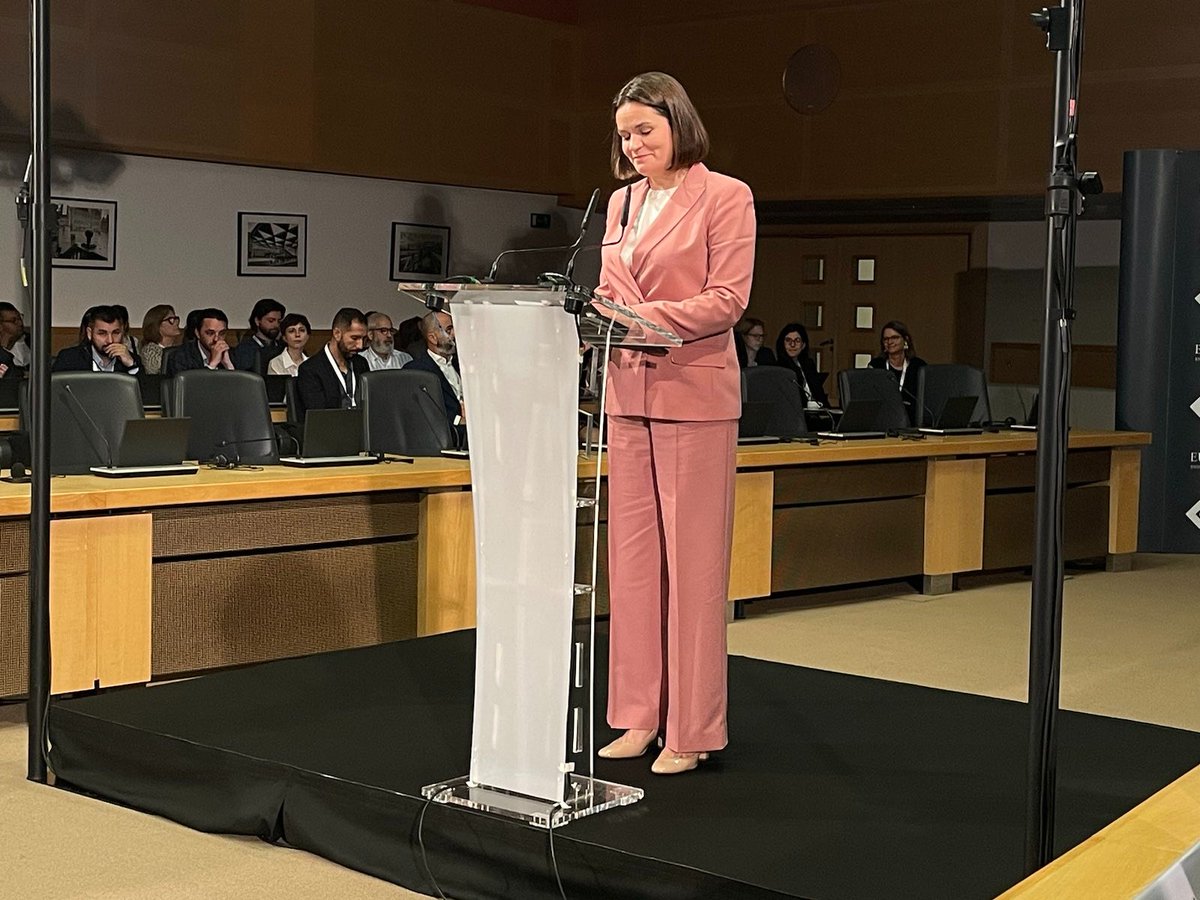 <a href="/hadjalahbib/">Hadja Lahbib</a> <a href="/EU_Commission/">European Commission</a> <a href="/vonderleyen/">Ursula von der Leyen</a> <a href="/EP_President/">Roberta Metsola</a> <a href="/sandumaiamd/">Maia Sandu</a> "In 2020 the Belarusians made a clear choice for democracy and freedom. EED was with us during the fight for a free and democratic Belarus," says Head of United Transitional Cabinet of Belarus <a href="/Tsihanouskaya/">Sviatlana Tsikhanouskaya</a> #EEDat10