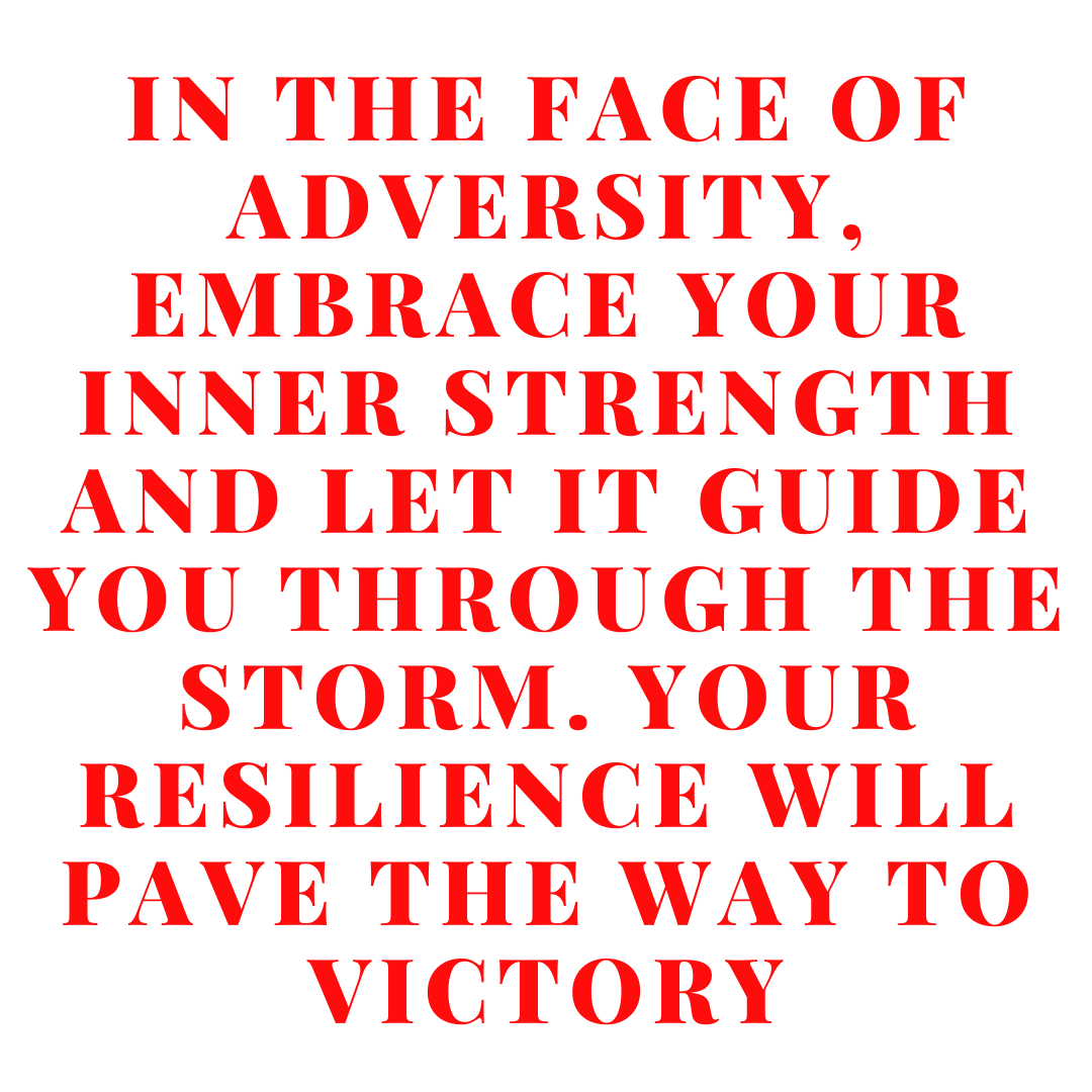 Don’t be afraid to face difficult circumstances and confront them with strength. #strength #facechallenges