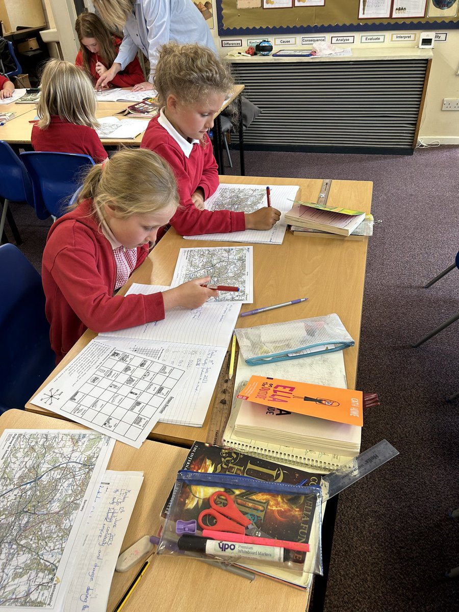 DSJ_Year5's tweet photo. Year 5 geographers in action https://t.co/C52LEjokGV