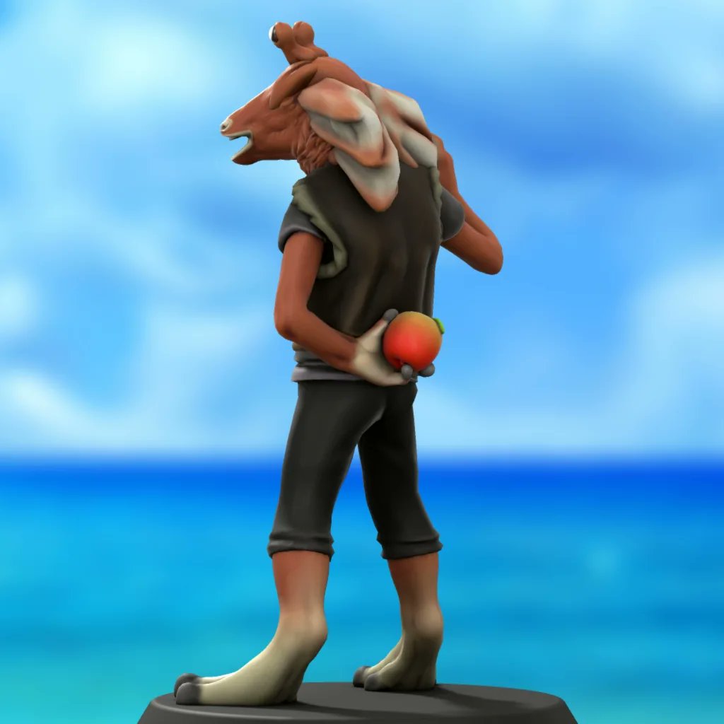 SapphySkies's tweet photo. #HeroForgeMiniatures #HeroForge #FoolsGold #StarWars #JarJarBinks #JarJar #NightmareFuel #Elk #Gungan #Amphibian #Naboo #EyeStalks #BadMiniature #Cursed #CursedMiniature #Apple #Waving #FrogBody #FanArt https://t.co/03IigQru27