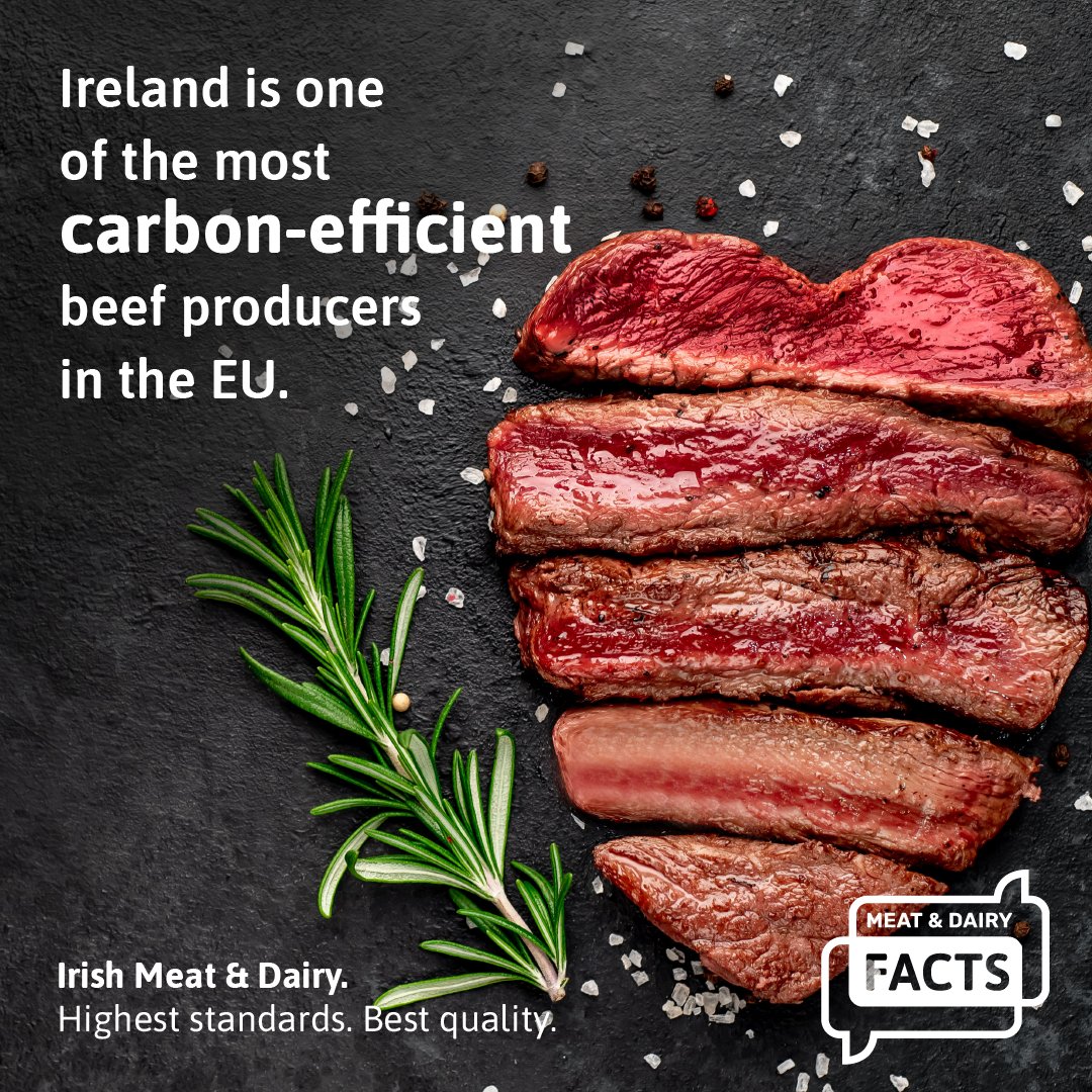 How do we make Beef production more sustainable?   ✅ Innovative farming practices 
✅ Taking the best care of livestock and land 
✅  Grass-based beef farms - the most natural and nutritious way to feed our herds.