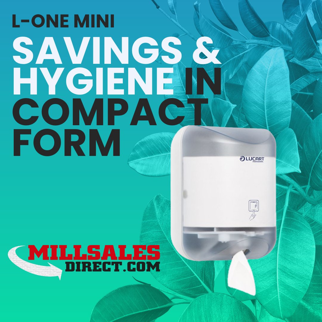MillSalesDirect's tweet image. The #LOneMini is here to redefine your bathroom experience. With its sleek design and efficient dispensing, it's not just about looks - it's about promoting hygiene and reducing waste. #GoGreen #HygieneFirst mailchi.mp/5dfecdf6bfa1/m…