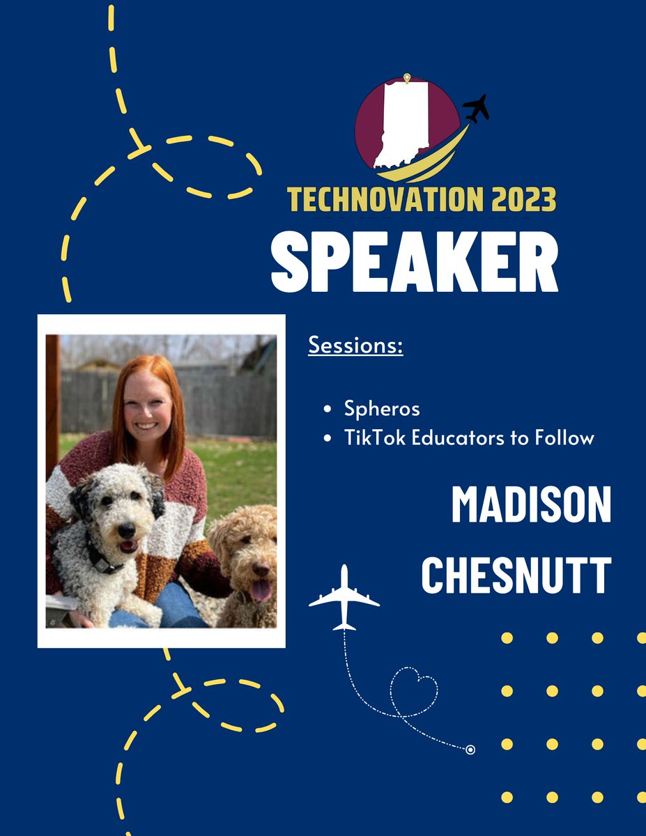 2⃣8⃣ days until YOU can meet <a href="/MadisonChesnutt/">Madison Chesnutt</a> at #Technovation23! 

Register here: eventbrite.com/e/technovation…