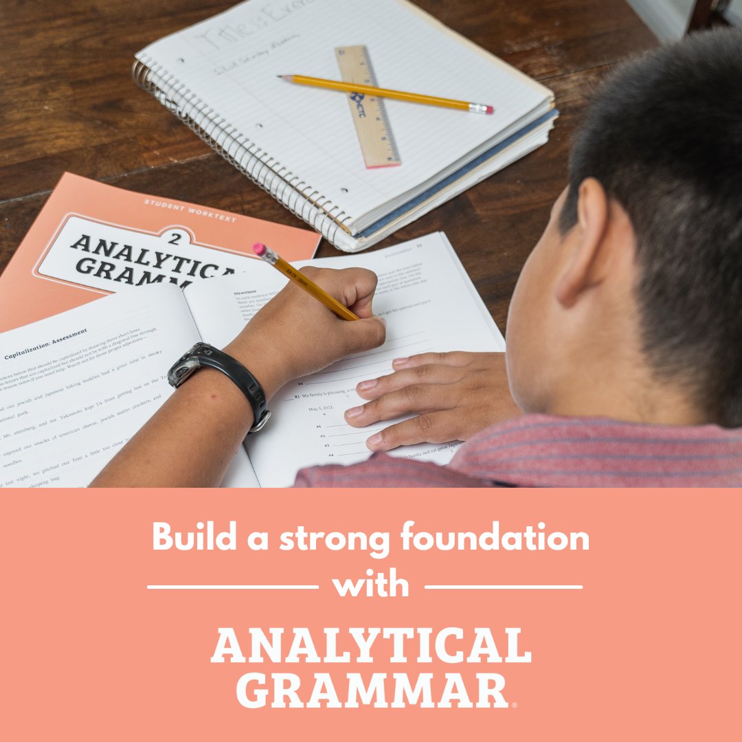 AnalyticalGram's tweet image. Build a strong foundation in grammar with level 2 of Analytical Grammar, Mechanics. This level provides guidelines for punctuation, capitalization, and usage rules.

Learn more here:
bit.ly/441LwEE

#AnalyticalGrammar
